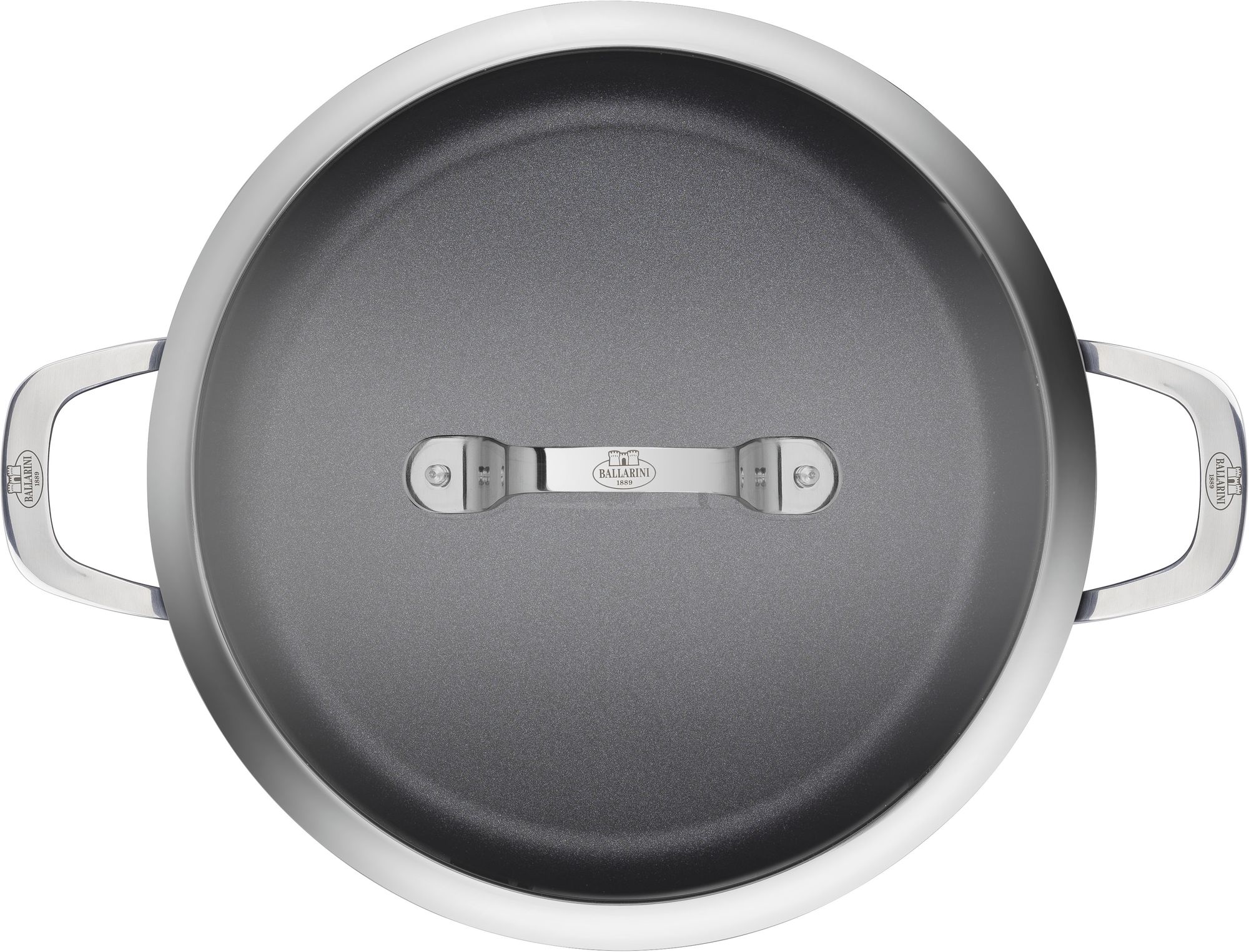 Alba Sauté Pan 2Handles with Lid 24cm